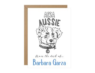 AESA Aussie Personalized Notes