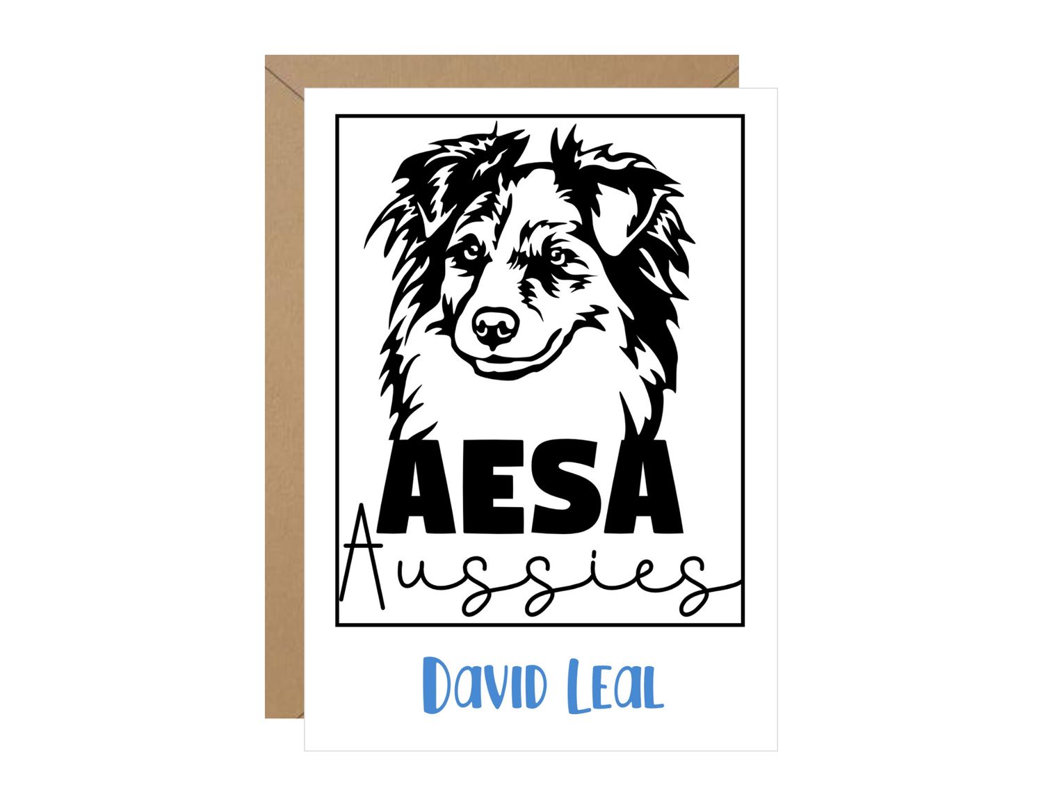 AESA Aussies Personalized Notes