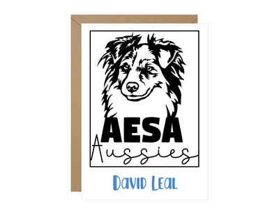 AESA Aussies Personalized Notes