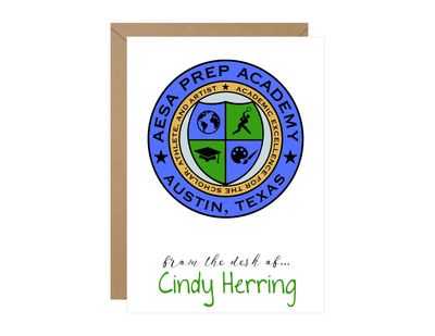 AESA Logo Personalized Notes