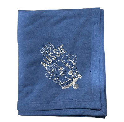 AESA Aussie Fleece Sweatshirt Blanket - Royal