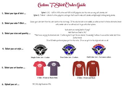 Custom T-Shirt Order - Adult