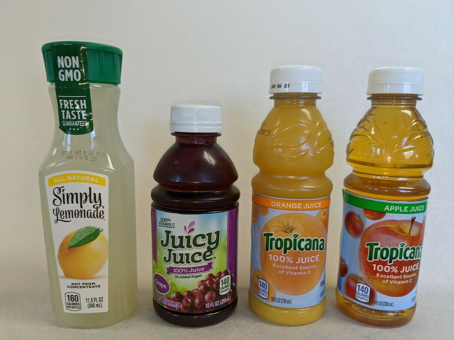 All Juice - bottles