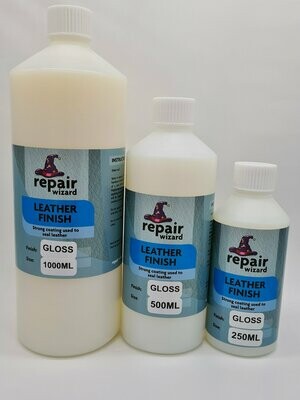 leather studio paint high gloss finish clear