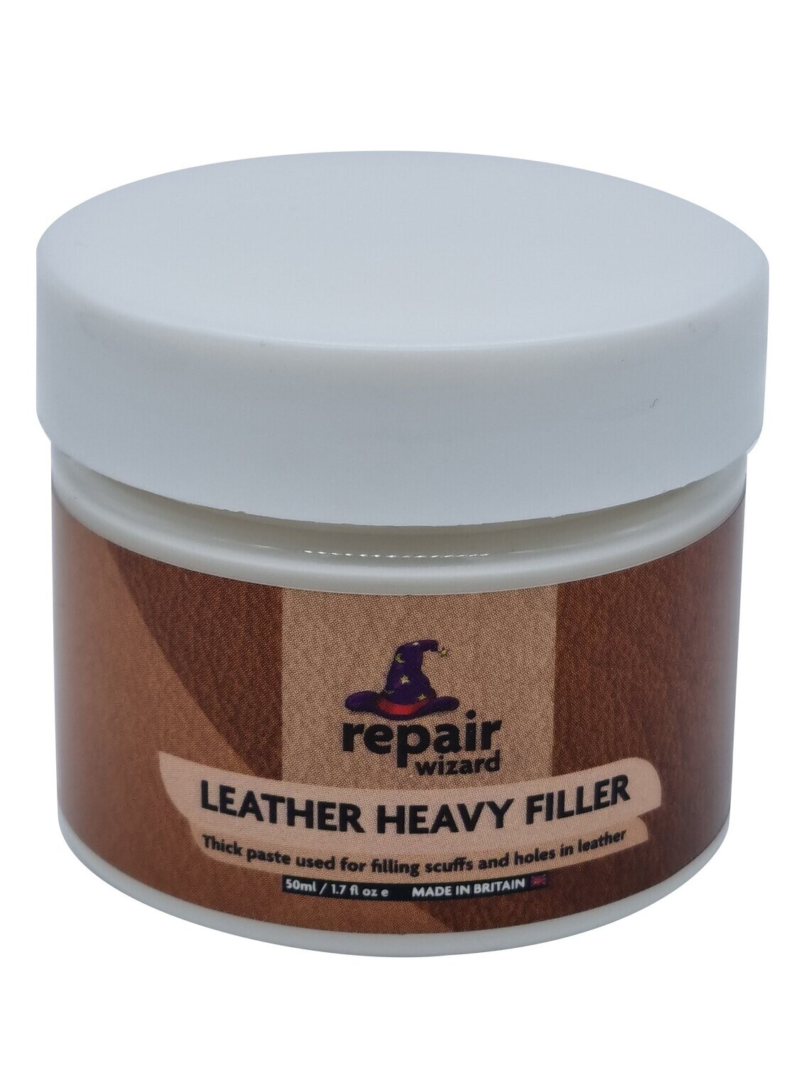 Leather & Vinyl Heavy Filler For Repair