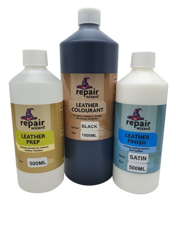 1000ml All In One Leather Colourant Kit/Set