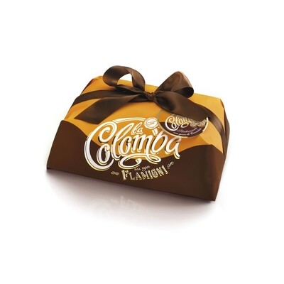 Colomba Tradizionale con Arancia Candita e Gocce di Cioccolato di Flamigni