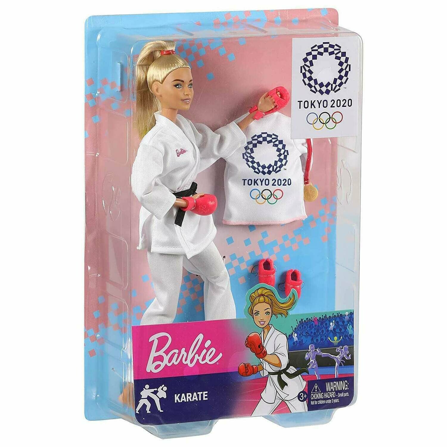 2020 Limited Edition Official Tokyo Olympic Games Karate Barbie Doll