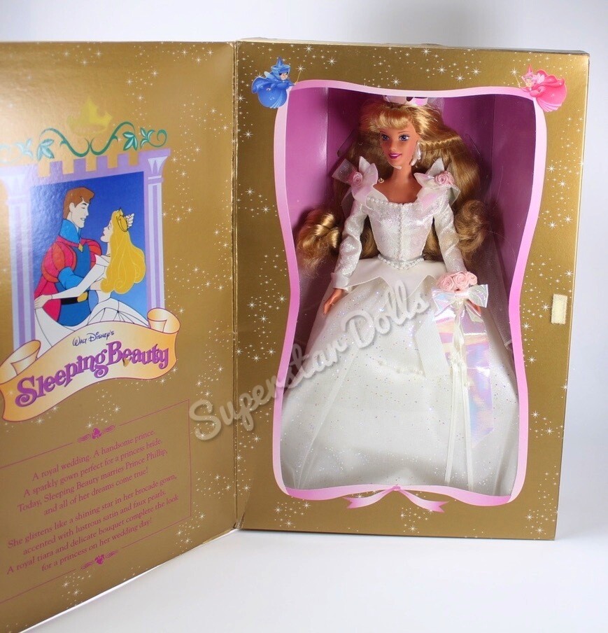 wedding sleeping beauty barbie