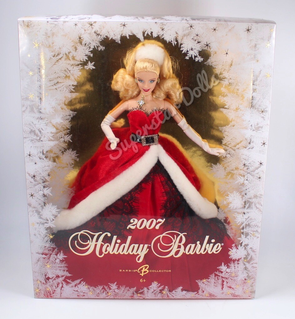 2007 Holiday Barbie Doll