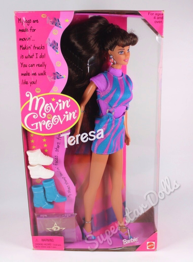 1997 Movin' Groovin' Teresa Barbie Doll