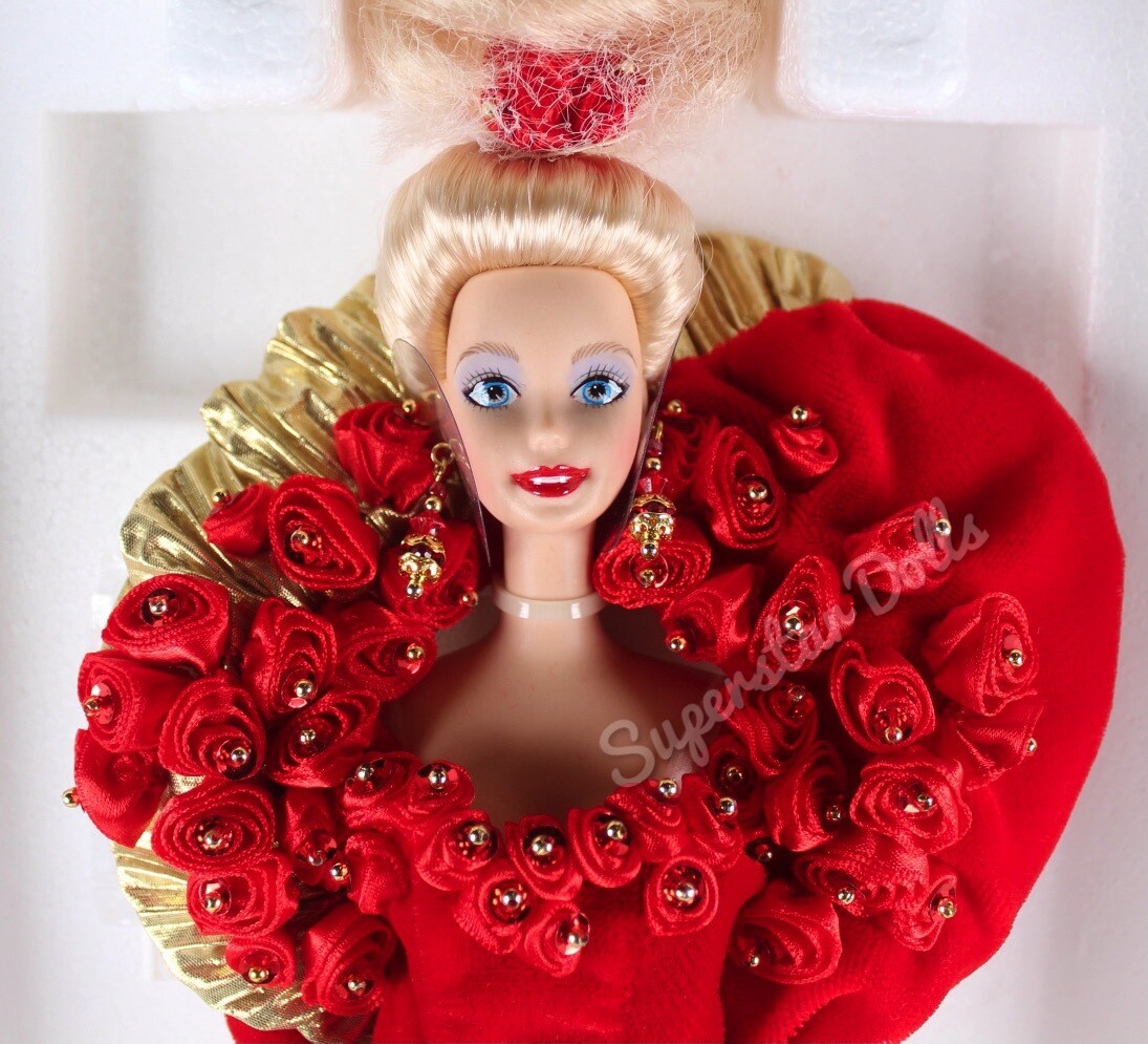 1995 Limited Edition: Mattel 50th Golden Anniversary Porcelain Barbie Doll