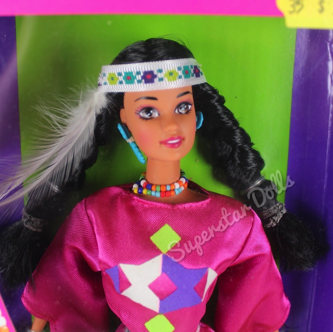 1994 Native American Barbie Doll from the Dolls of the World Collection