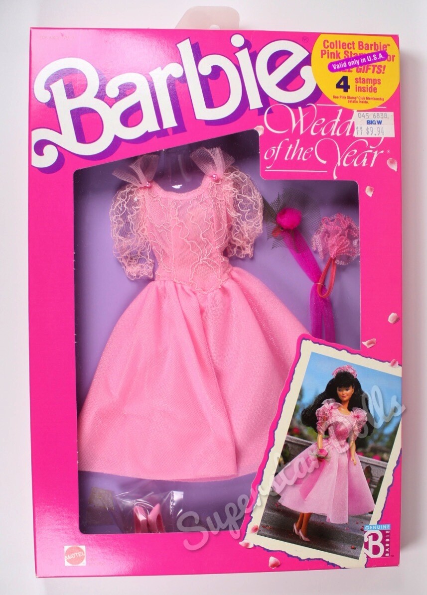 1989 Wedding of the Year Barbie Doll Fashion #3790