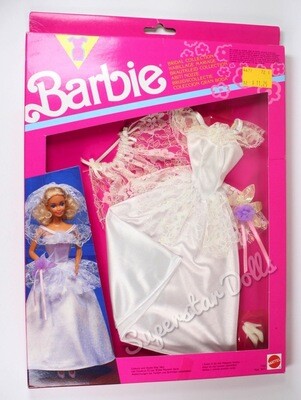 1991 Bridal Collection Barbie Doll Fashion Pack #7153