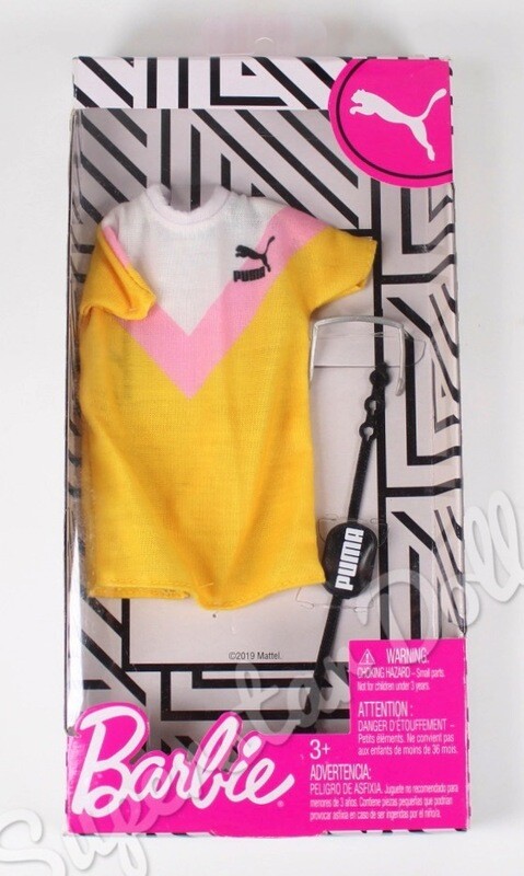 2019 Puma Barbie Doll Fashion Pack #GHX81