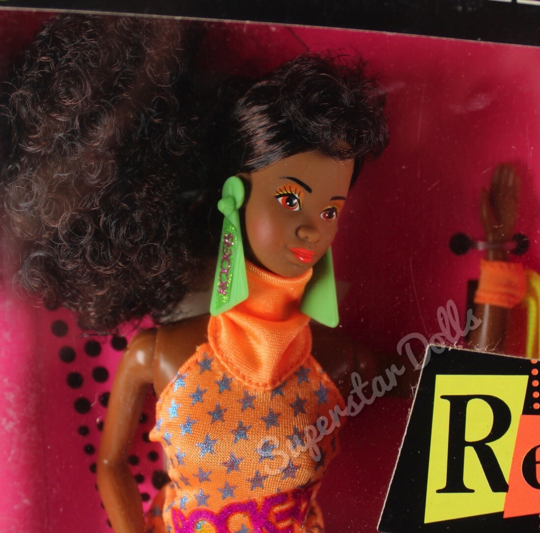 1986 Barbie & the Rockers Real Dancing Action Dee Dee Barbie Doll