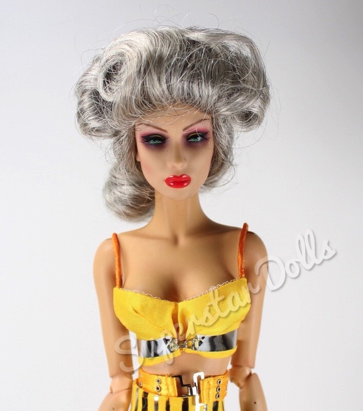 MONIQUE WIGS: 5-6&quot; sized Wig For Fashion Dolls