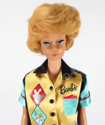 Vintage 1960's Blonde Bubble Cut Barbie Doll