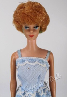 Vintage 1961 Early Edition Blonde Bubble Cut Barbie Doll
