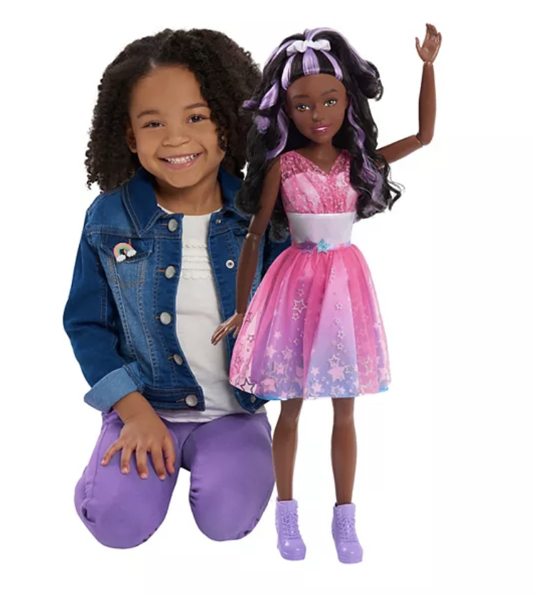 2020 "Star Power Best Fashion Friend" 28-Inch African American (AA) Barbie Doll