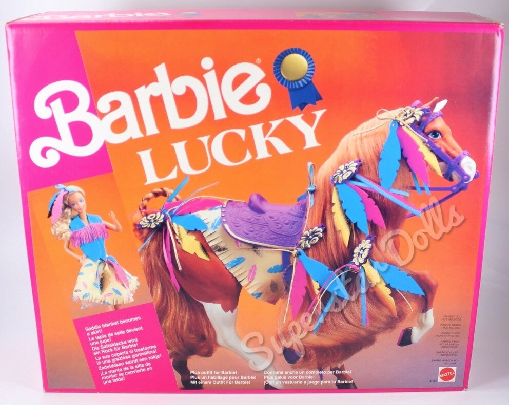 1991 Lucky Barbie Doll Horse