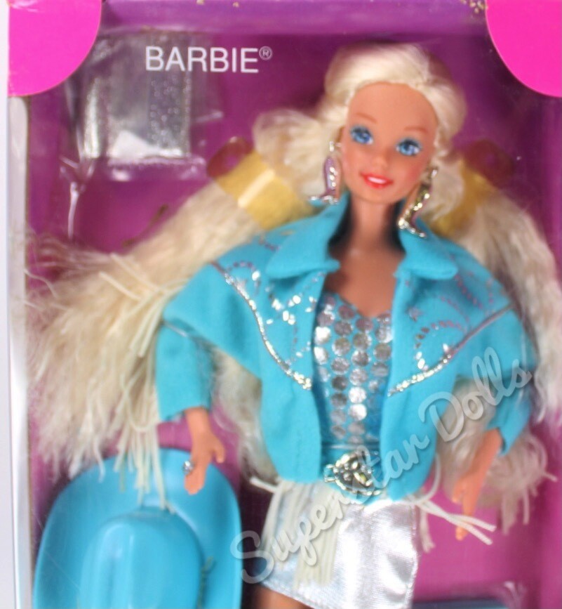 1993 Western Stampin' Barbie Doll