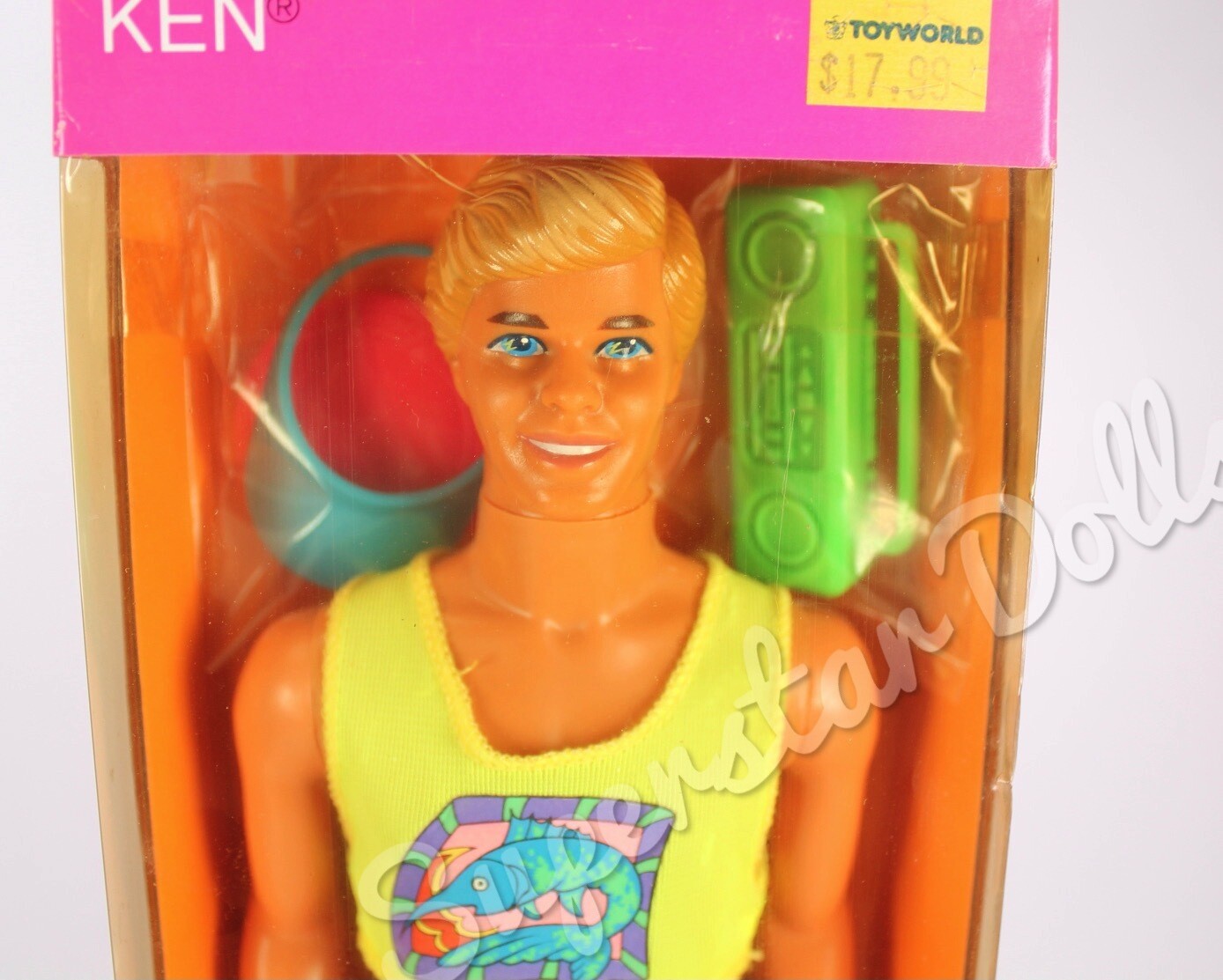 1990 Hawaiian Fun Ken Barbie Doll