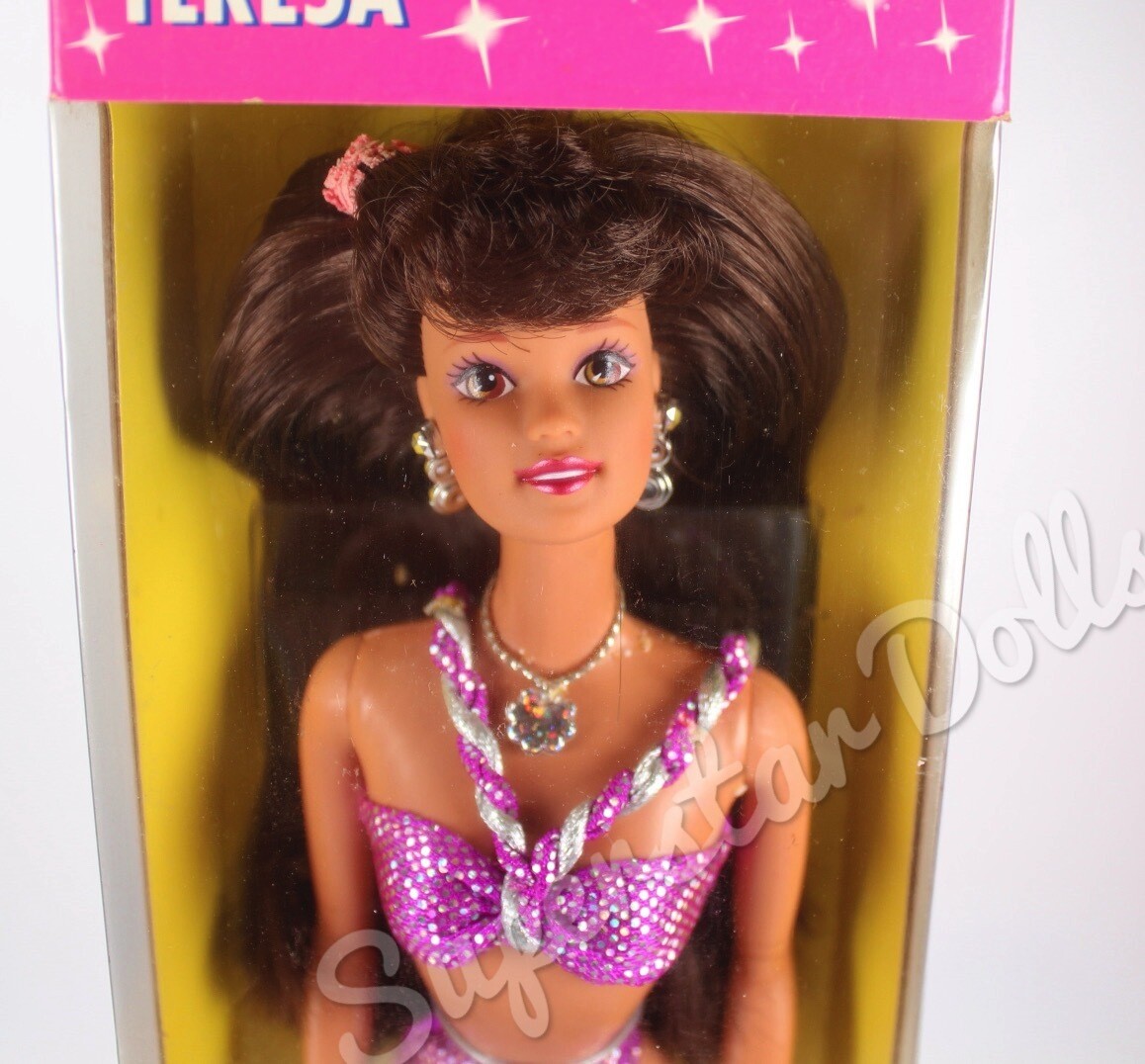 1995 Sparkle Beach Teresa Barbie Doll