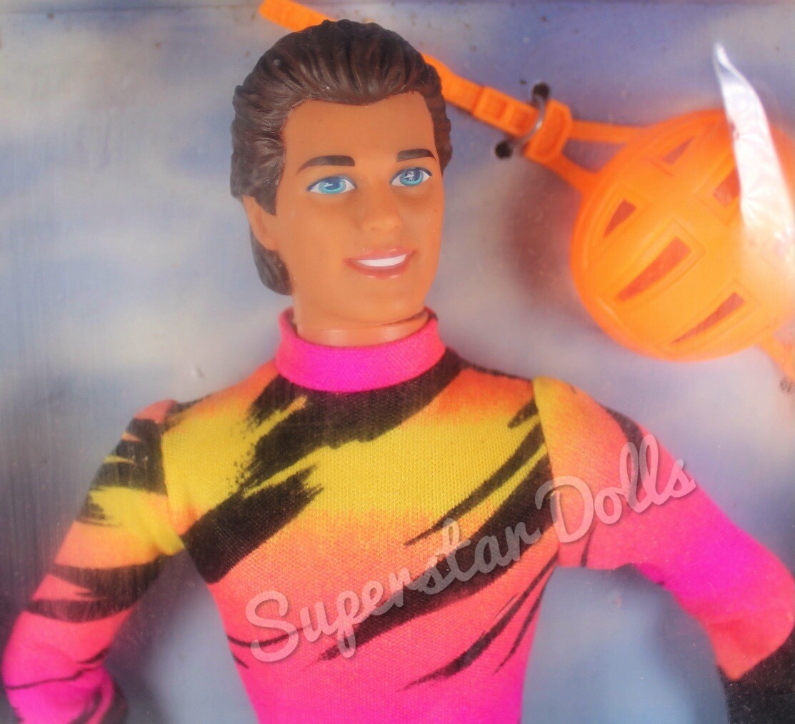 1994 Hot Skating Ken Barbie Doll