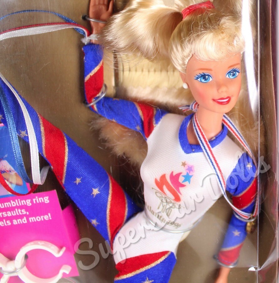 1995 Olympic Gymnast Barbie Doll
