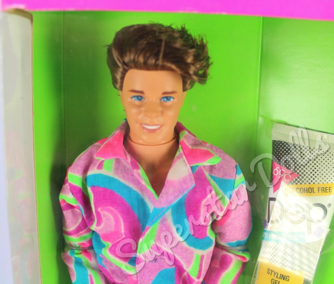 1991 Totally Hair Ken Barbie Doll