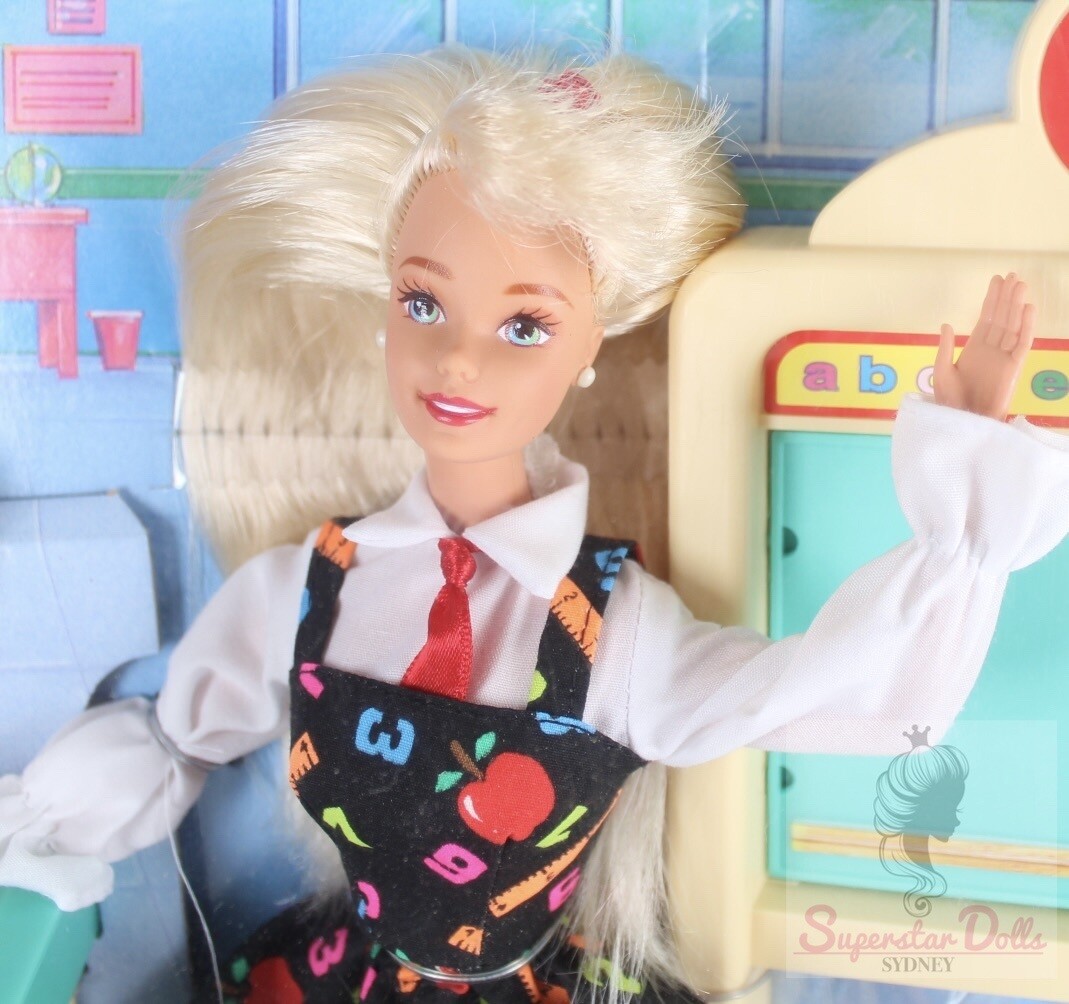 1995 Teacher Barbie Doll Set