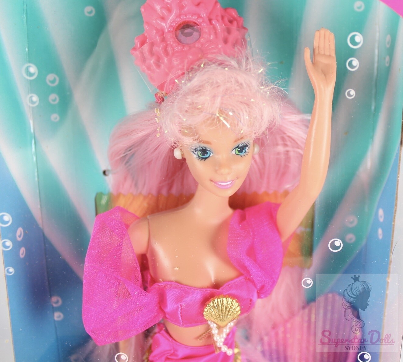 1993 Fountain Mermaid Barbie Doll