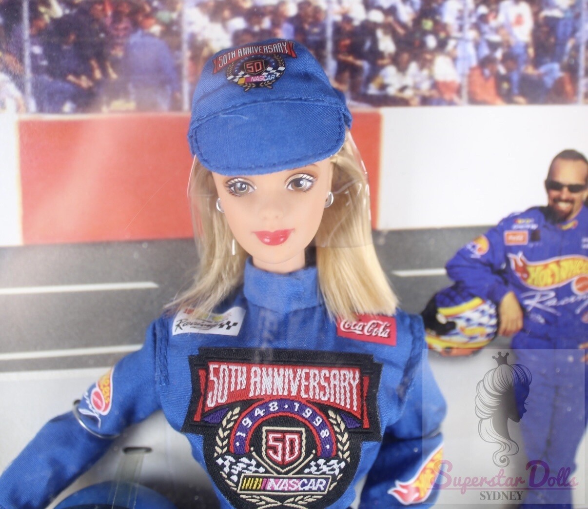 1998 Collector Edition: 50th Anniversary Nascar Barbie Doll