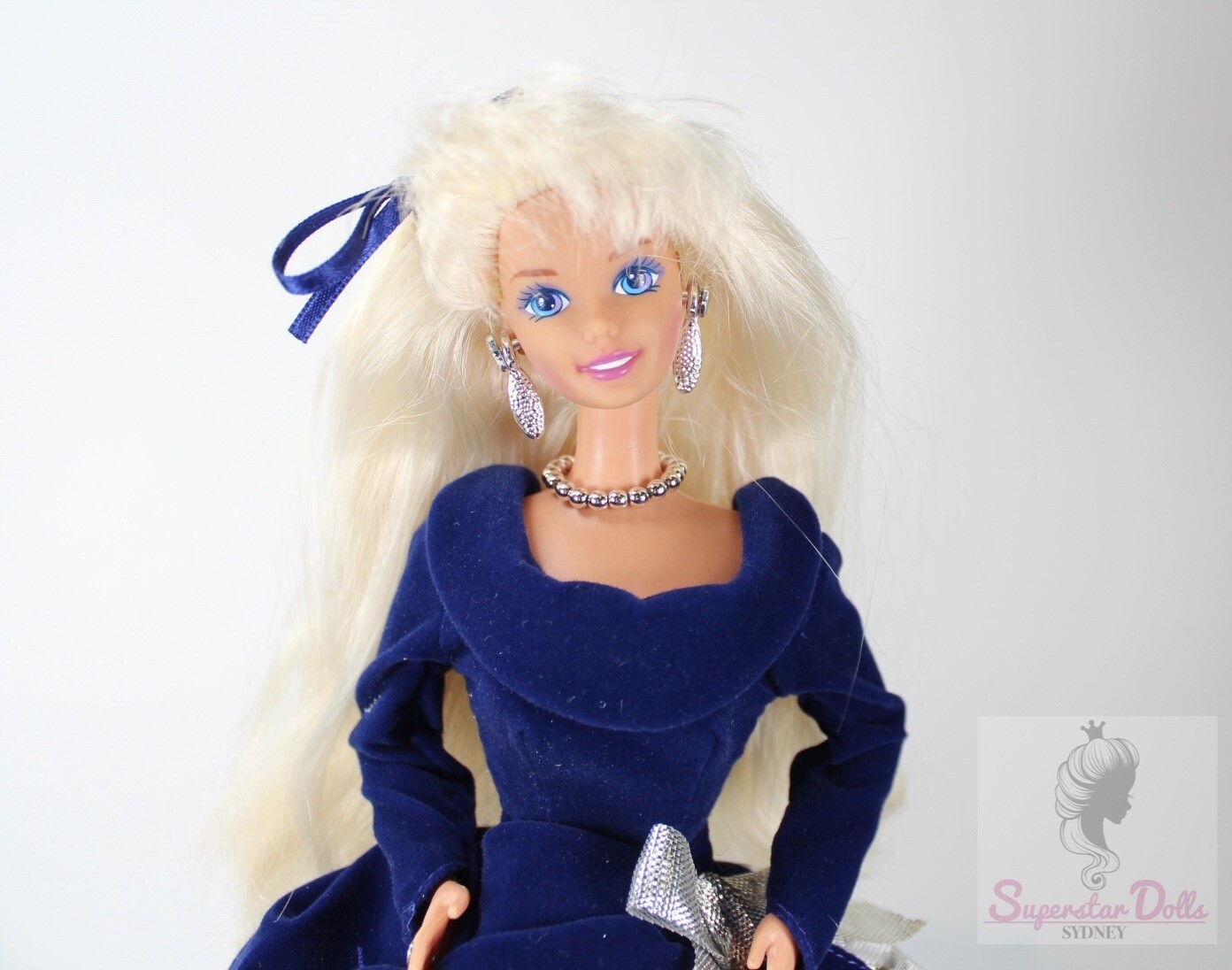 1995 Special Edition: Avon Winter Velvet DE-BOXED Barbie Doll