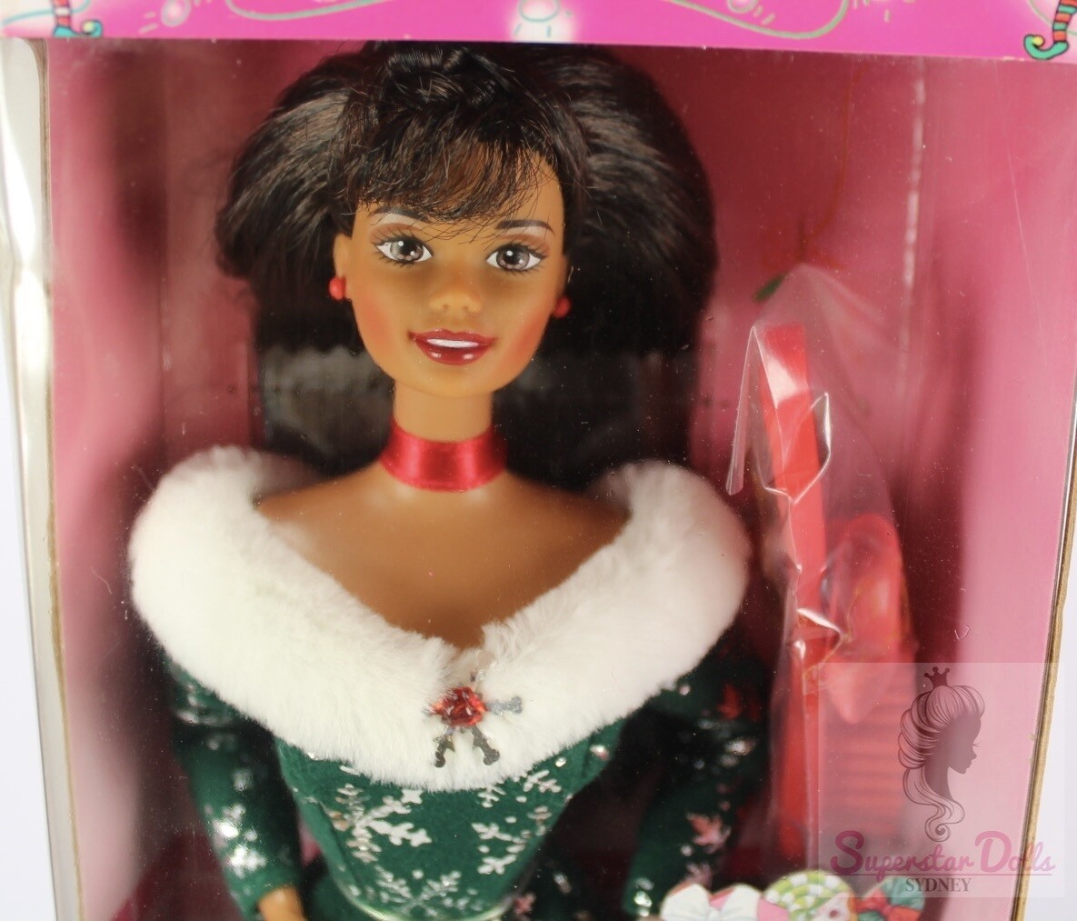 1997 Special Edition Festive Season African American (AA) Barbie Doll