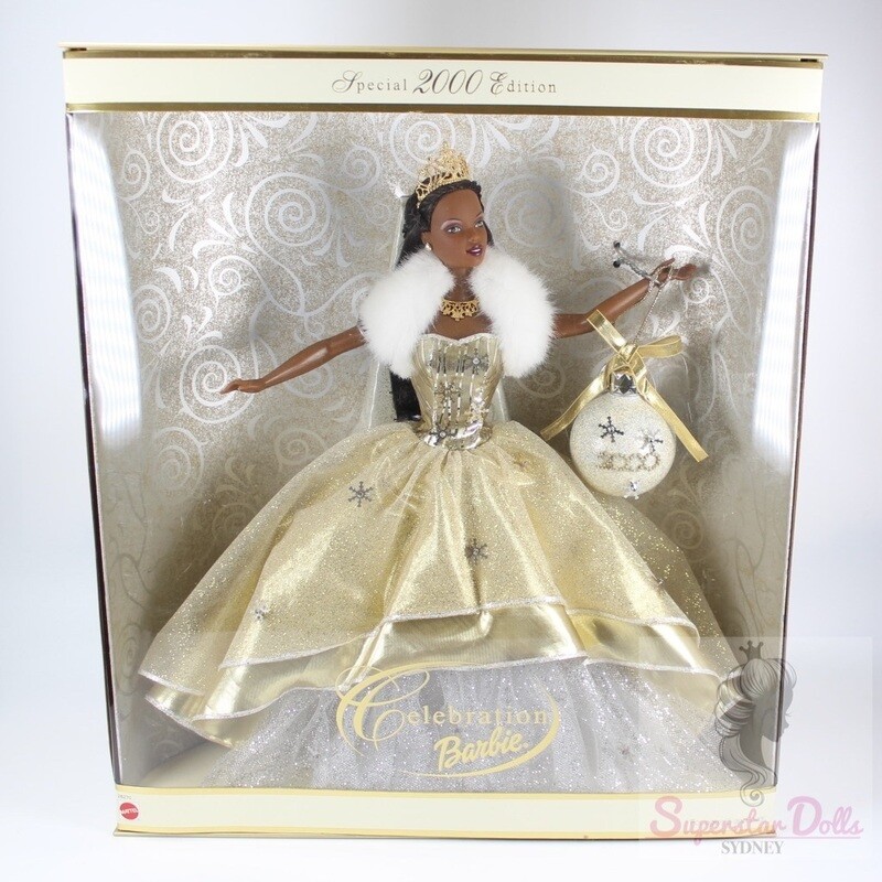 Special 2000 edition sales celebration black barbie