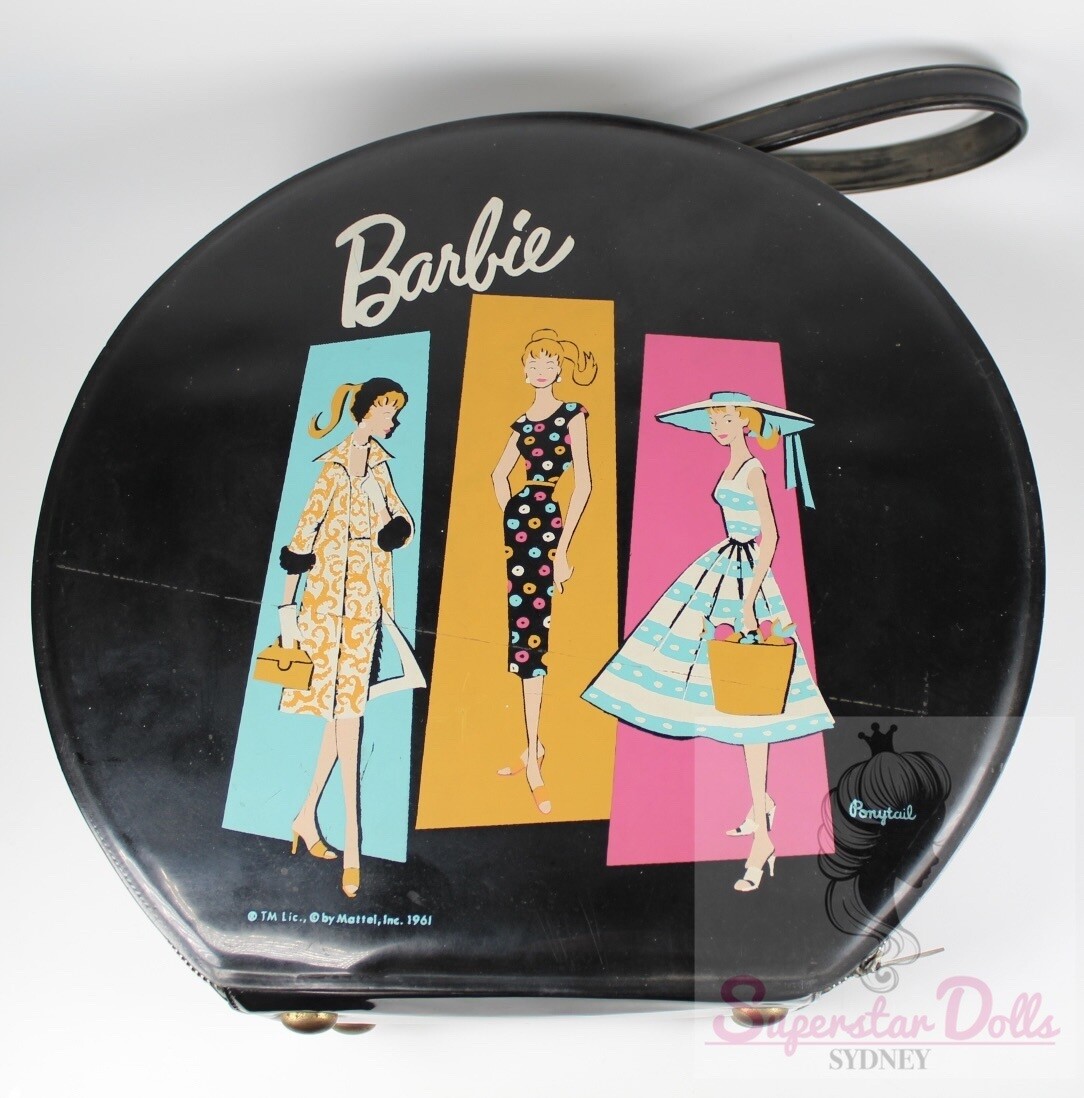 Vintage 1960's Barbie Doll Hat Box/Case