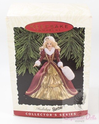1996 Holiday Barbie Hallmark Keepsake Ornament