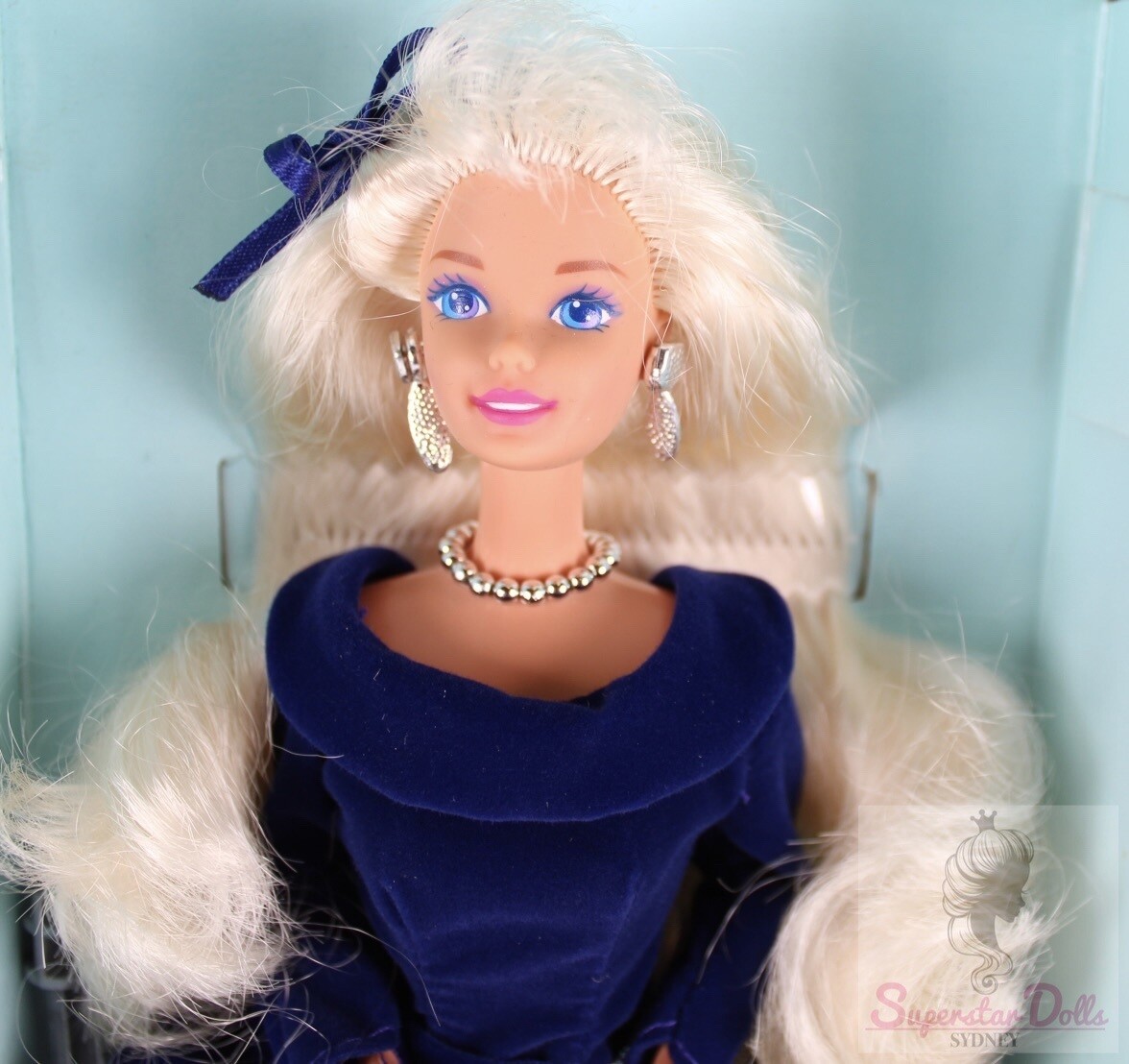 1995 Avon Special Edition: Winter Velvet Barbie Doll