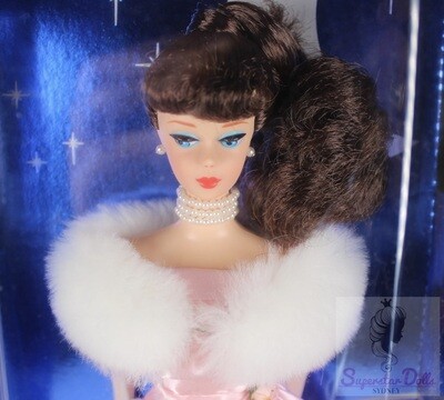 1995 Enchanted Evening Blonde Vintage Reproduction Brunette Barbie Doll