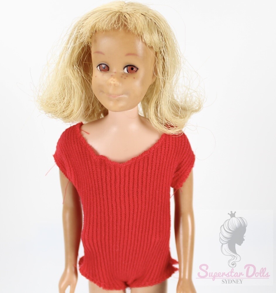 Vintage 1960's Blonde Skooter Barbie Doll