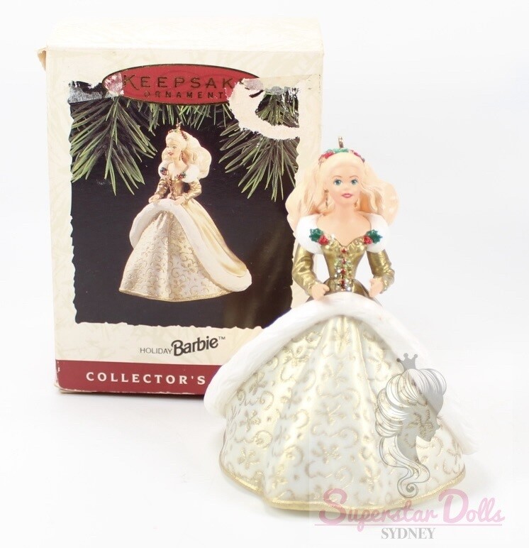 1994 Holiday Barbie DE-BOXED Hallmark Keepsake Ornament