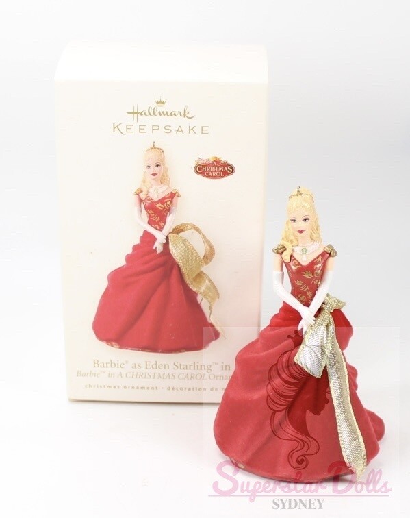 2008 Barbie as Eden Starling Barbie DE-BOXED Hallmark Keepsake Ornament