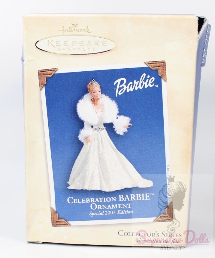 2003 Celebration Barbie Hallmark Keepsake Ornament