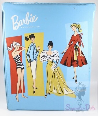 Vintage 1960's Ponytail Barbie Doll Large Case