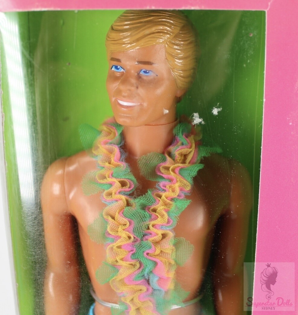 1987 Island Fun Ken Barbie Doll