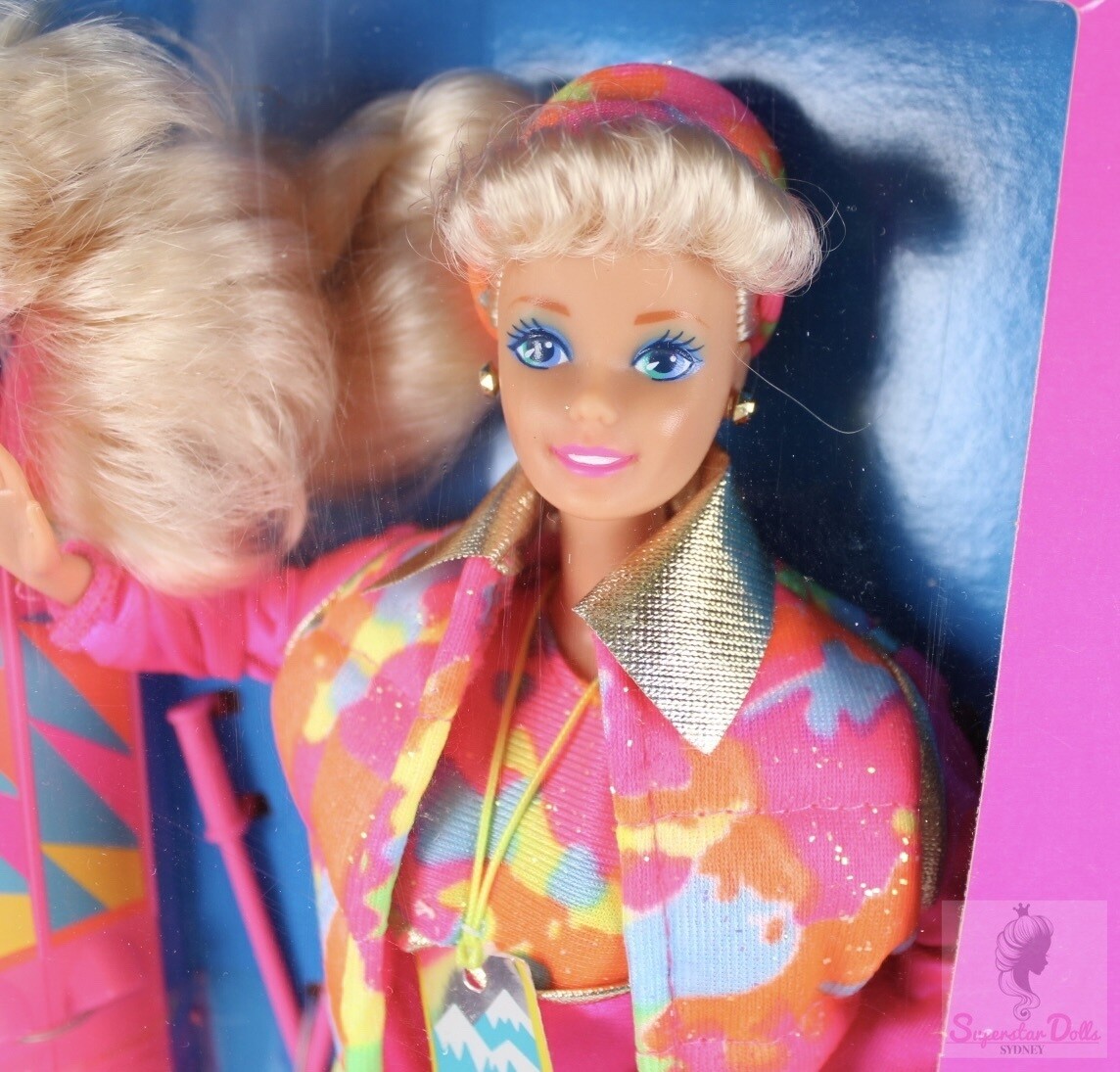 1990 Ski Fun Barbie Doll