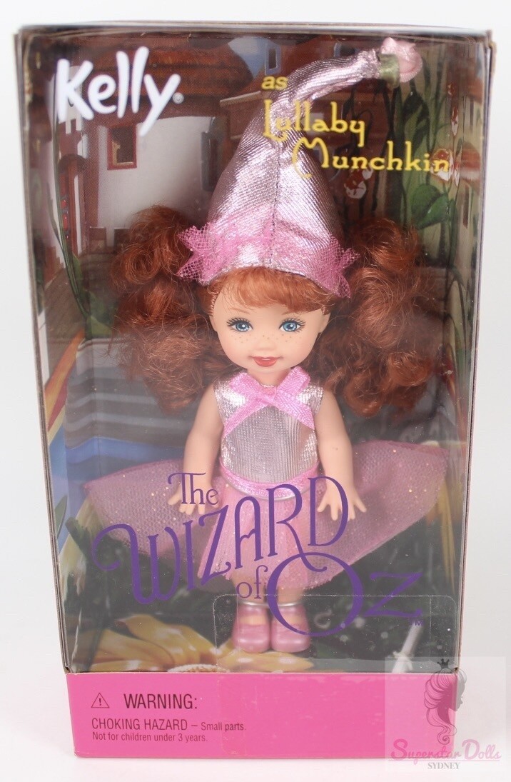 1999 Kelly as Lullaby Munchkin from the Wizard or Oz Barbie Doll
